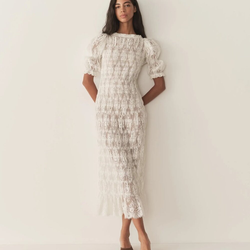 Doen RAQUELLA DRESS -- SALT LACE